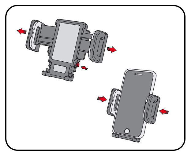 Ajustable à chaque téléphone