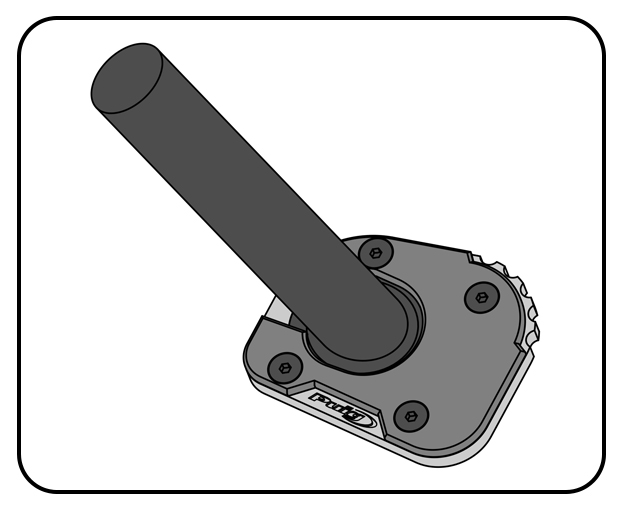 DESIGN, Augmentation de la base de la béquille latérale