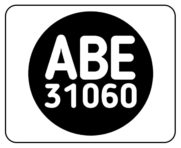 Licence générale de circulation (ABE) pour conduire le produit sur la voie publique