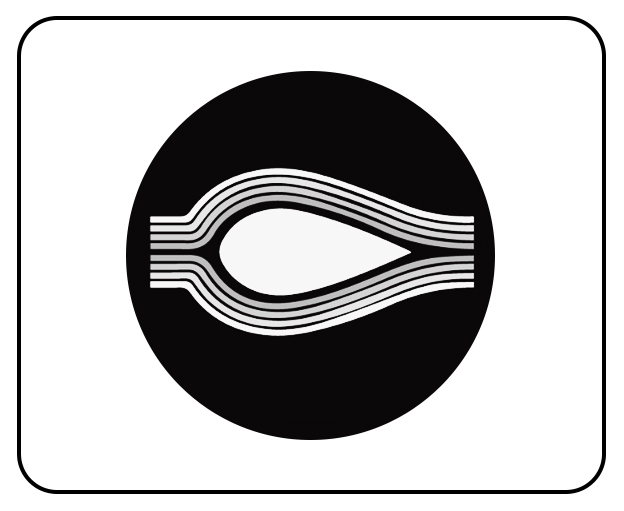AÉRODYNAMIQUE Améliore le flux d’air et la stabilité.