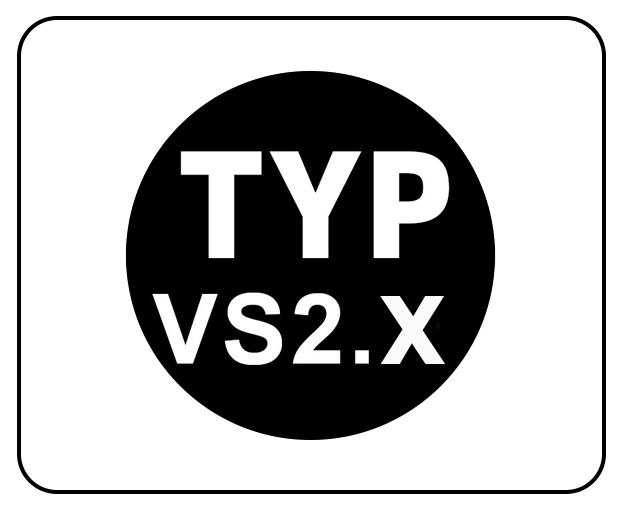 V2.1, V2.2, V2.3, V2.4 selon les dimensions de la visière montée.